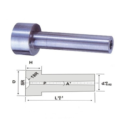 CNC Hasco обнаруживая местонахождение тип c втулки, стандарт Буша MISUMI DME Sprue