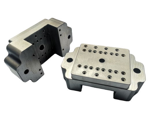 Латунный алюминиевый Sandblasting плакировкой никеля Chrome частей CNC филируя